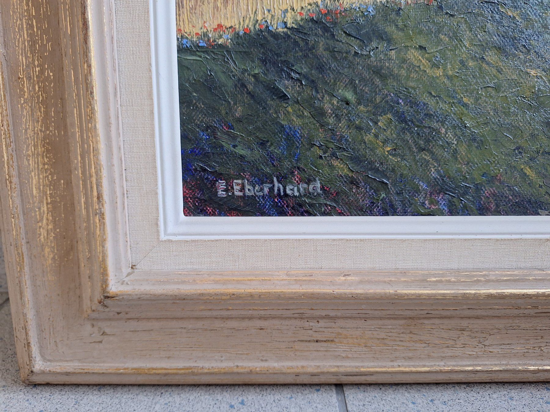 Dipinti: Ölbild von Ernst Eberhard – Usato da Sempach venduto da Incahuasi 2