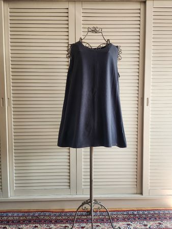 Débardeur tunique Lilith bleu pétrole T. M
