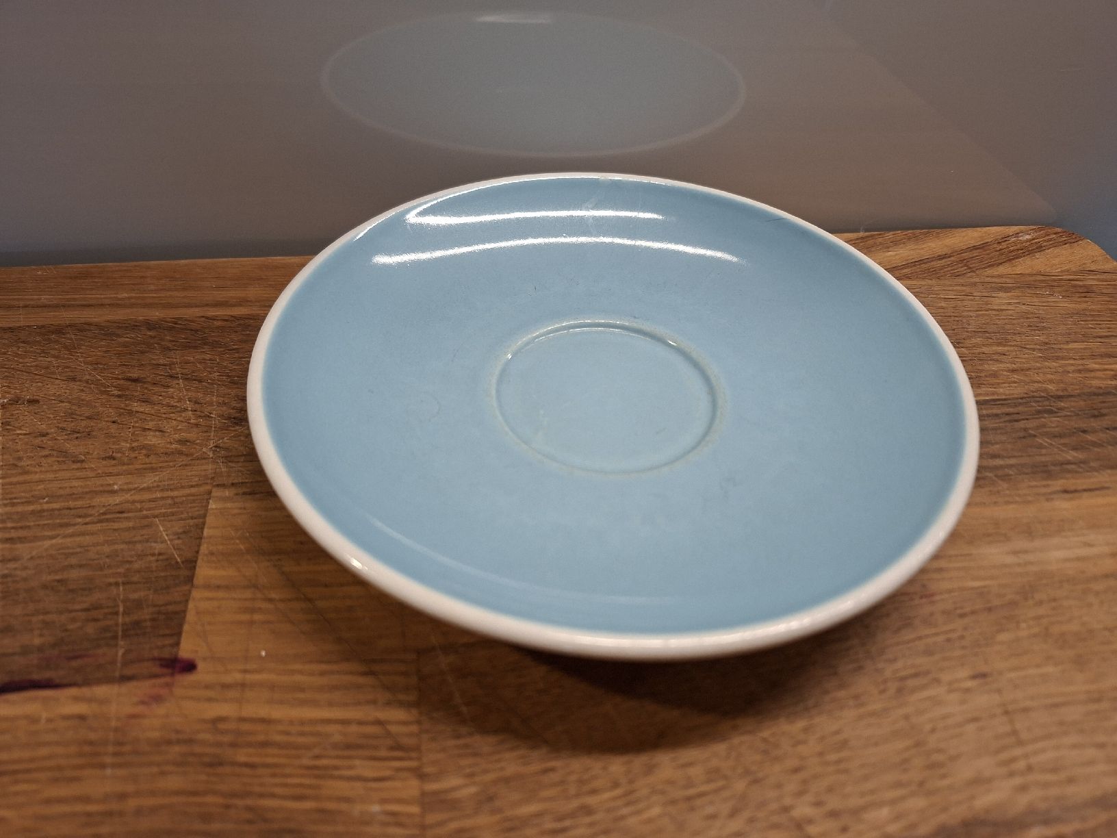 Rössler Assiettes: Rössler Unterteller HELLBLAU – D'occasion à Meinisberg par Destiny1972