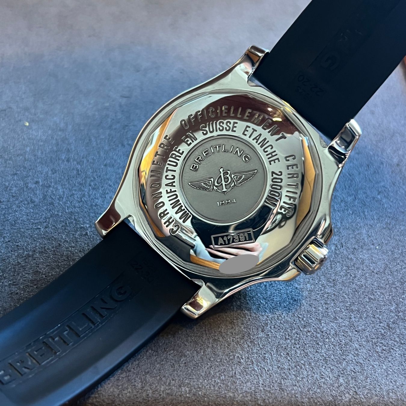 Breitling Orologi: FLASH SALE Breitling Superocean 44 Full Set A1739102/BA77 – Usato da Carouge GE venduto da Watchaser 4