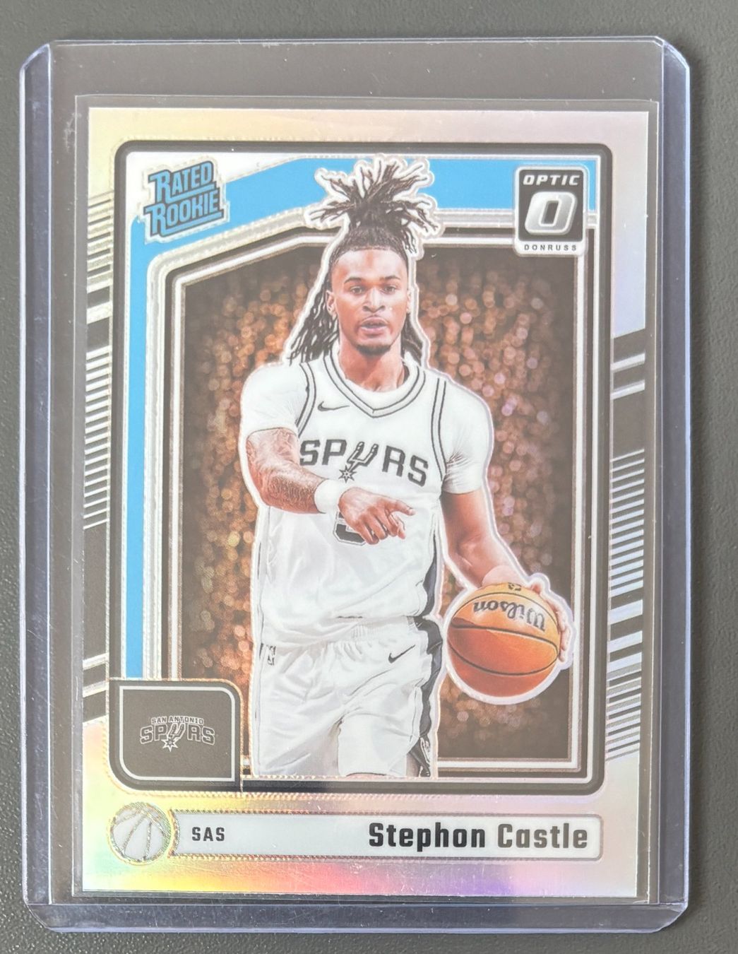 Nba Carte collezionabili: NBA Stephon Caste 2024 Donruss Optic Holo Parallel Rookie – Nuovo (secondo la descrizione) da Muri b. Bern venduto da winningloser