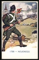 Neuenegg, Schweizer Soldat im 18. Jahrhu