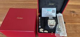 Cartier Santos - Full Set vom 2025 - Large Model