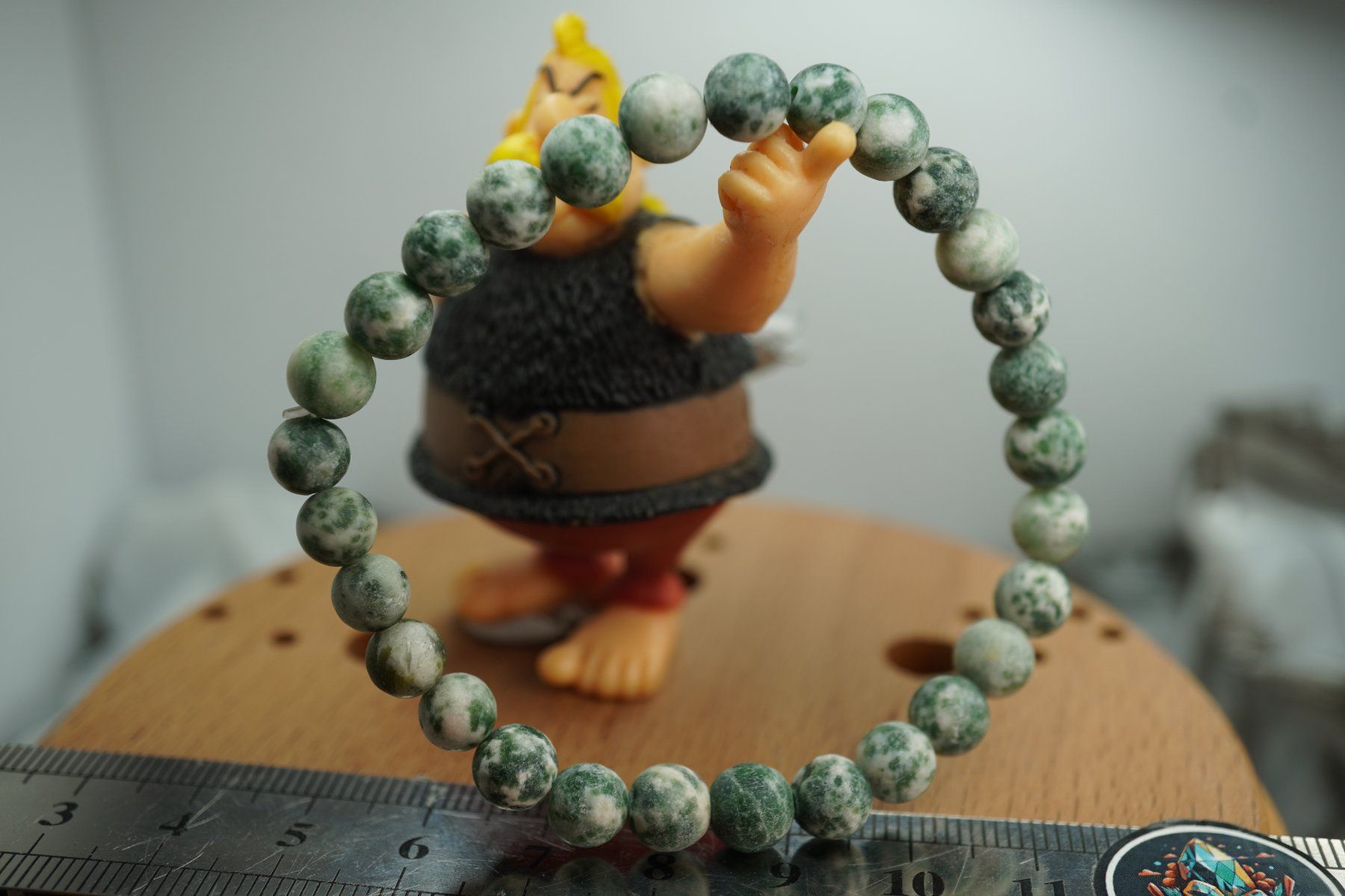 Minerali & Pietre curative: Baum Jaspis     Kugel   Armband    (Räumung!) – Nuovo e nell'imballaggio originale da Eschenbach SG venduto da topstone 6