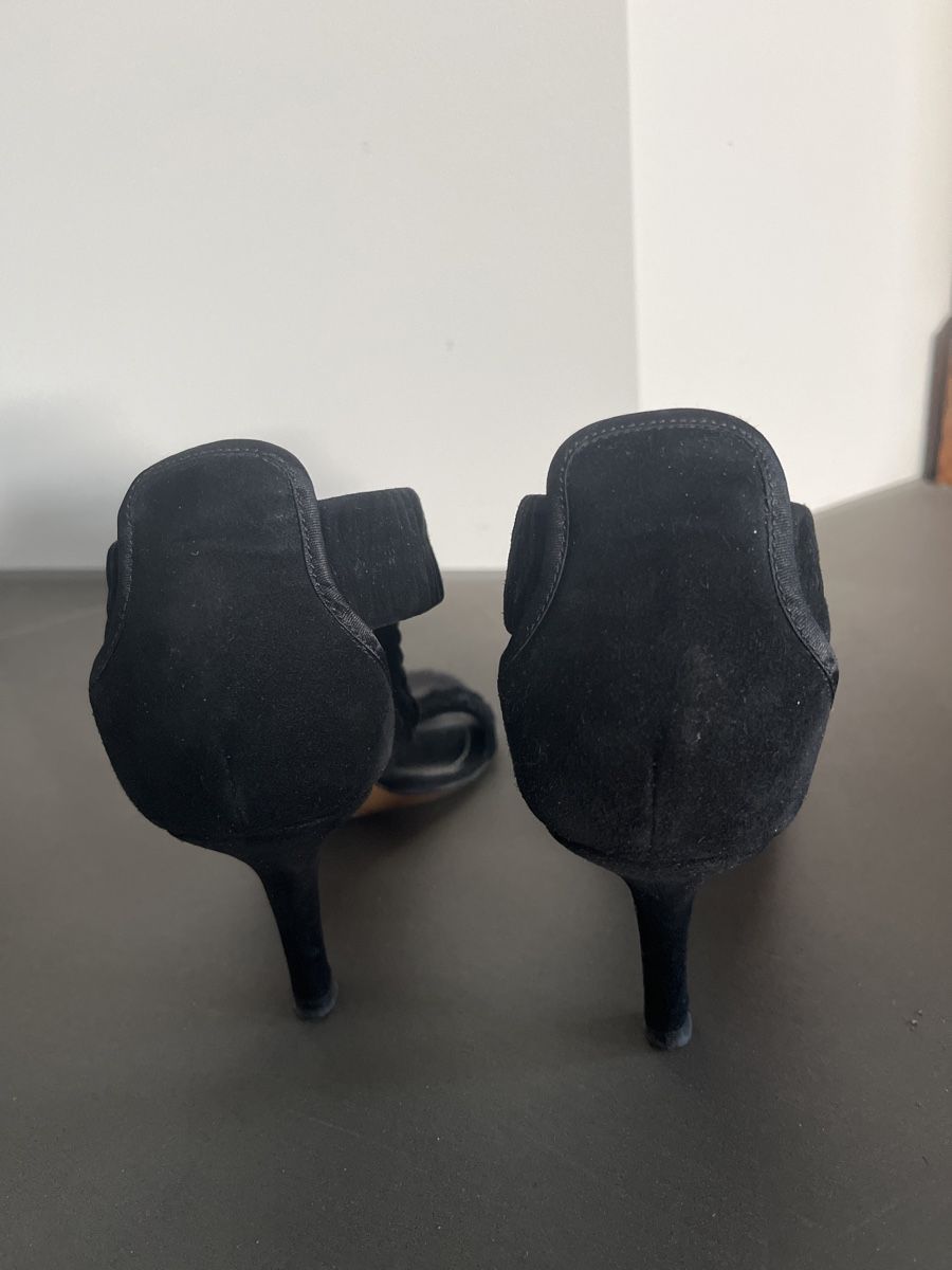 Scarpe da donna: GiorM  Wildledersandale Gr. 38.5 / 8cm – Nuovo (secondo la descrizione) da Illnau venduto da flamingo007 5