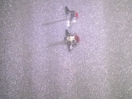 OHRRINGE MODESCHMUCK,,,MIT ROT KRISTALL,,,GLANZIG