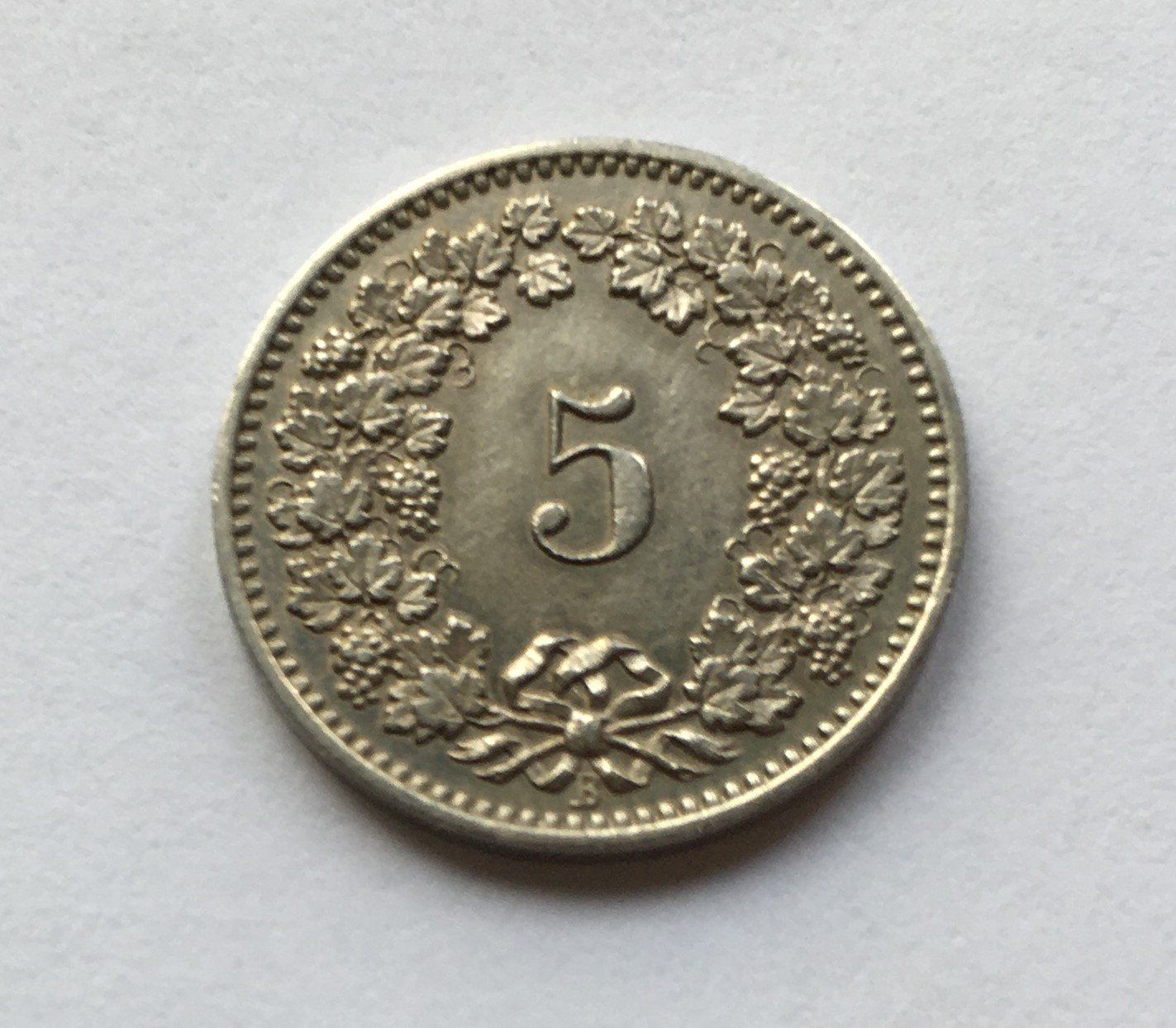 Tutti le monete: 1882 5 Rappen -unz – Usato da Kirchberg SG venduto da Helveticus00 1