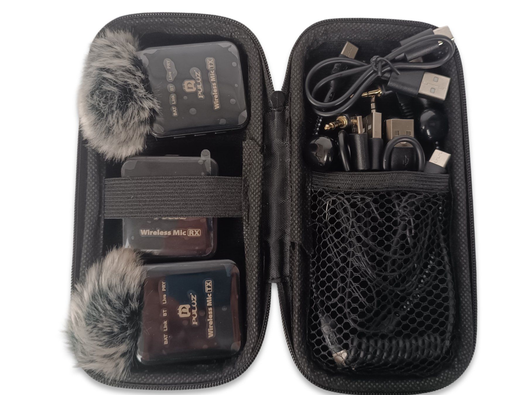 Mikrofone: PULUZ Wireless Lavalier Microphone 2 TX + 1 RX – Neu (gemäss Beschreibung) aus Suhr von Restwert_Suhr 6