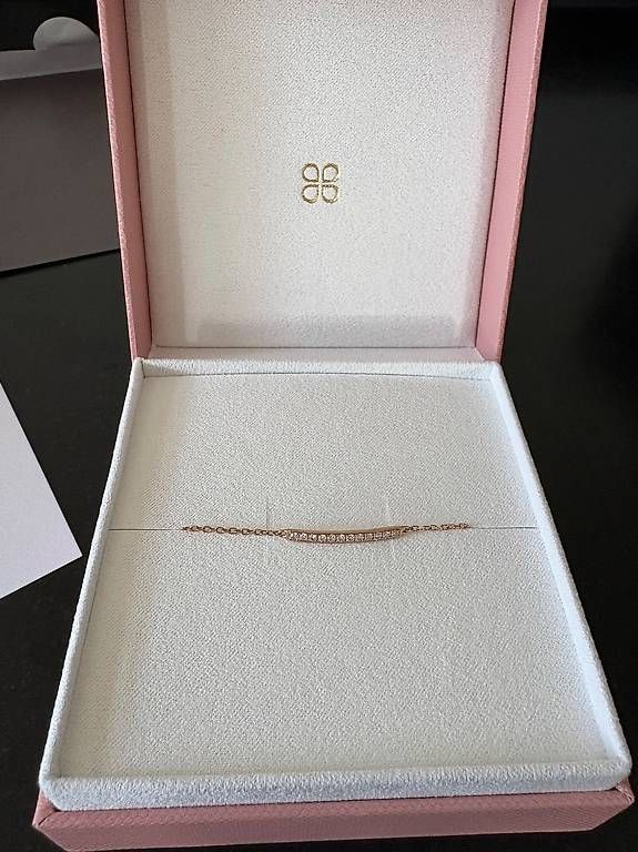 Christ Bracelets: Rotgold Diamant Armband – D'occasion à Züberwangen par biene_83 1