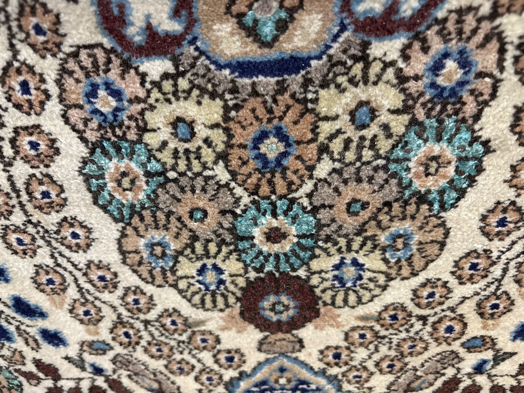 Tappeti: Qom mit Seide - handgeknüpfter Perserteppich – Usato da Bennau venduto da Mayer_Carpets 5