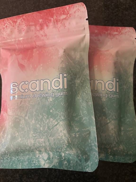 Cibi & Specialità: Scandi Gum (Kaugummi) 2 Pack – Nuovo e nell'imballaggio originale da Beckenried venduto da lww_25tg 1