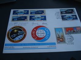 Kombinations-FDC USA/UDSSR 1975, Rendez-Vous im Weltall