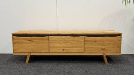 Sideboard / TV-Lowboard Wildeiche massiv 180 cm