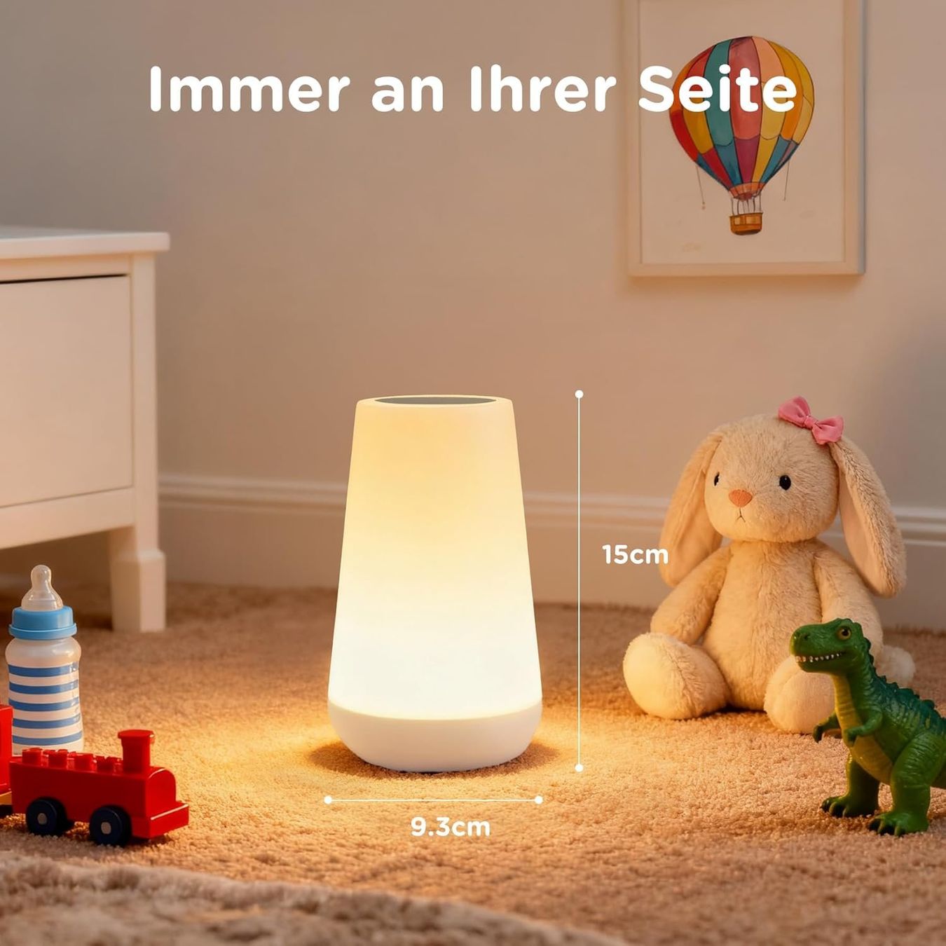 Lampen: 2x LED Nachtlicht Touch dimmbar mit Akku – Neu und originalverpackt aus Nuglar von SmartLiving24 7