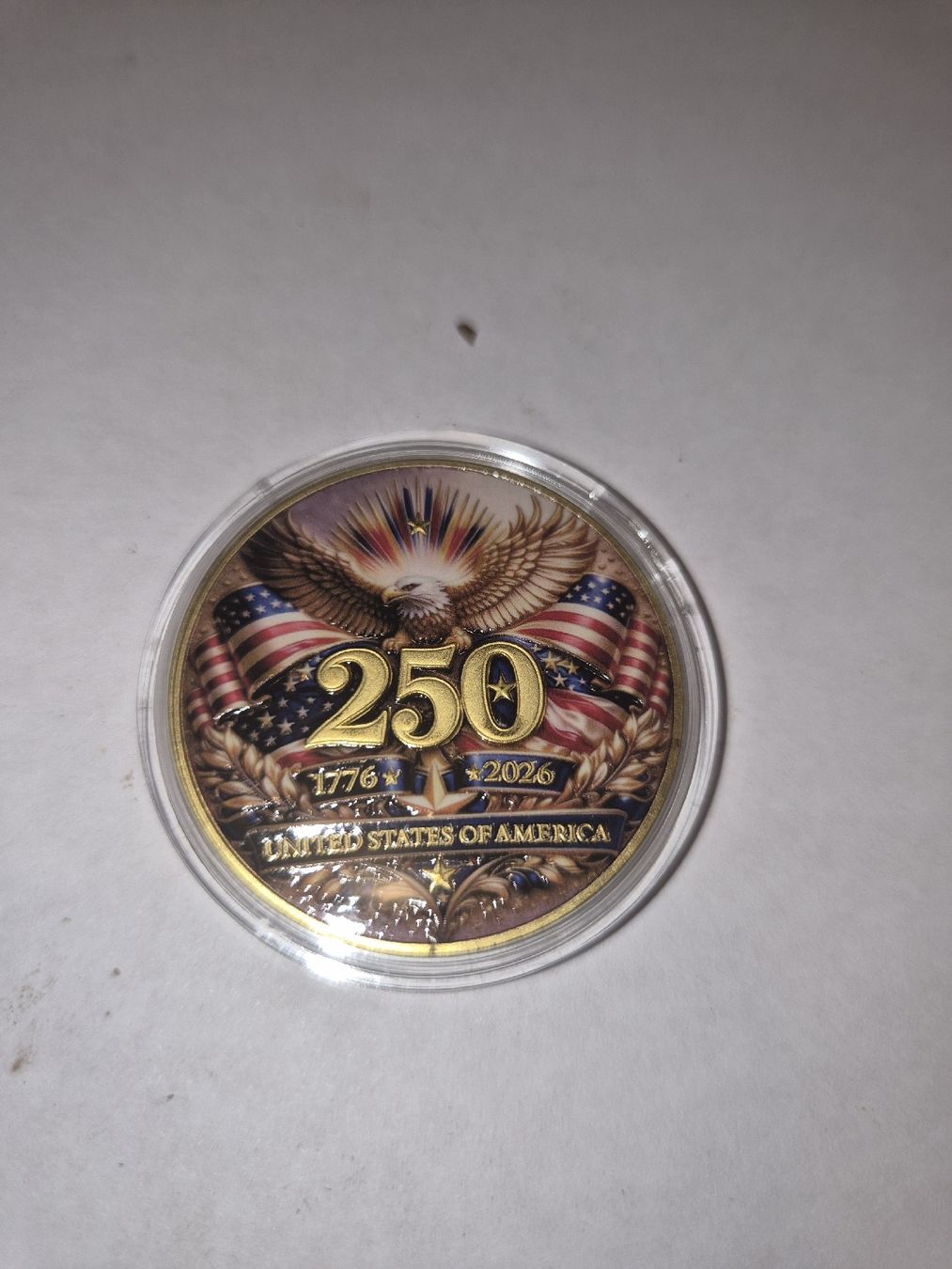 Tutti le monete: Pièce commémorative 250 ans USA – Nuovo (secondo la descrizione) da Senèdes venduto da hen_fw8b