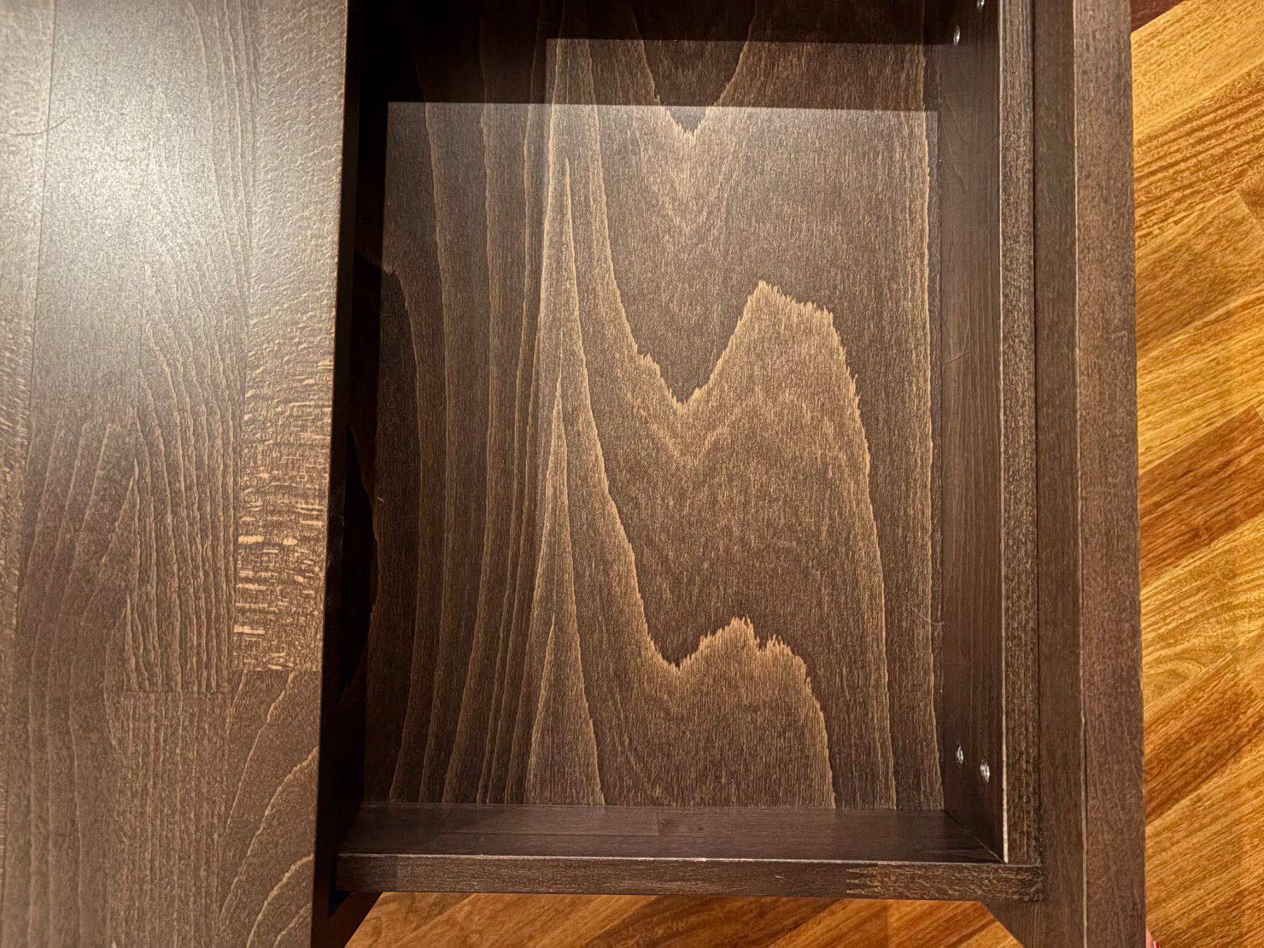 Hasena Tables de nuit: Hasena Wood Nachttisch dunkelbraun – D'occasion à Bern par Solara12 8