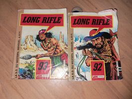 numéros 92 et 93 bd western Long Rifle, publiés par les édit