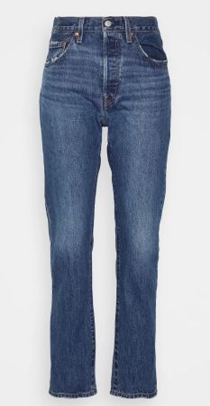 Levi's 501 CROP Jeans Straight Leg Gr. 34 x 28 NEU