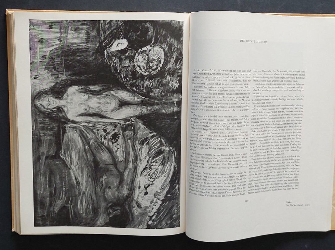Libri: Edvard Munch /Rolf Stenersen – Usato da Zürich venduto da t24_de 4