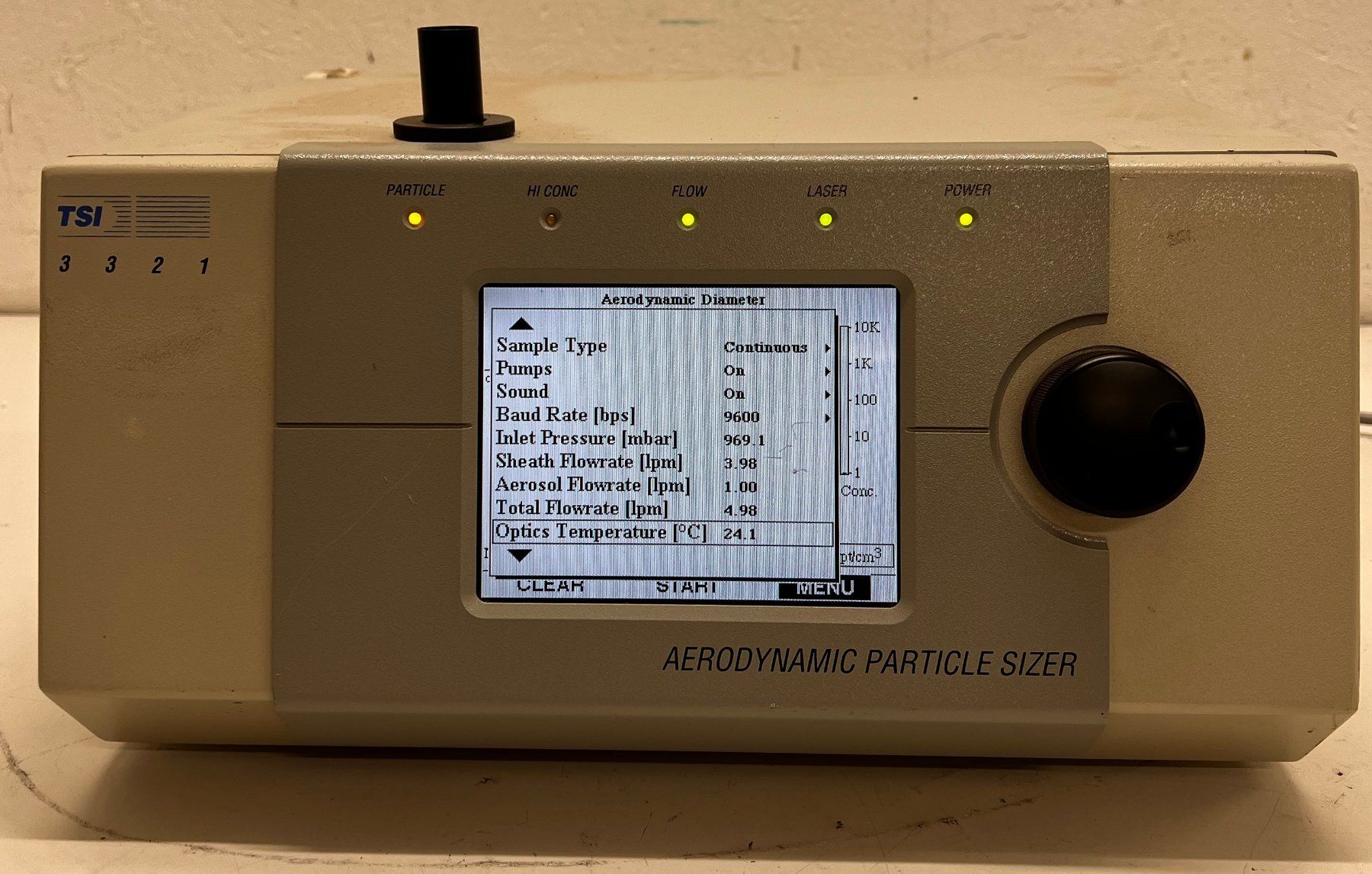 Accessori da laboratorio: TSI 3321 Aerodynamic Laser Particle Sizer / APS Spectrometer – Usato da Niederdorf venduto da LeptonAG_Labor 2