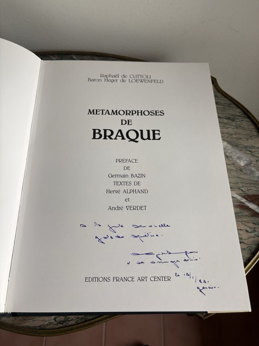 Tableaux: Tableau Georges  Braque avec son livre  – D'occasion à petit lancy par FerreiraLuis 5