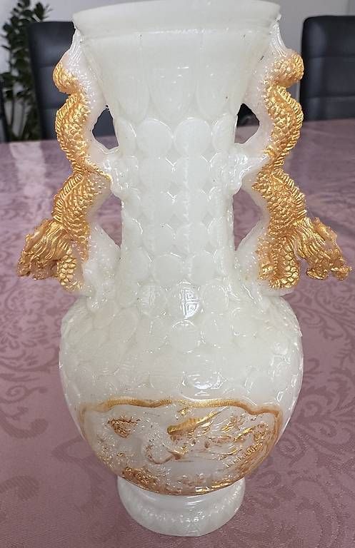 Vasi & Recipienti: Wunderschönen Jade-Doppelohr-Drachenvase – Usato da St.Gallen venduto da jia_2vlq