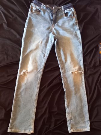 KIDS Denim & Jeans Jungenjeans Used Look Blau, gr.140