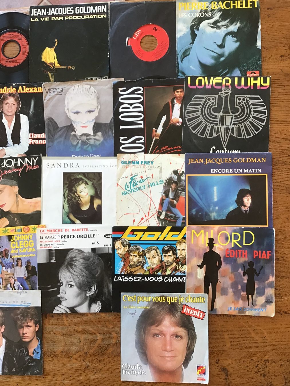 Dischi in vinile: Lot de 27 SP pop rock – Usato da Fully venduto da Ruby97 2