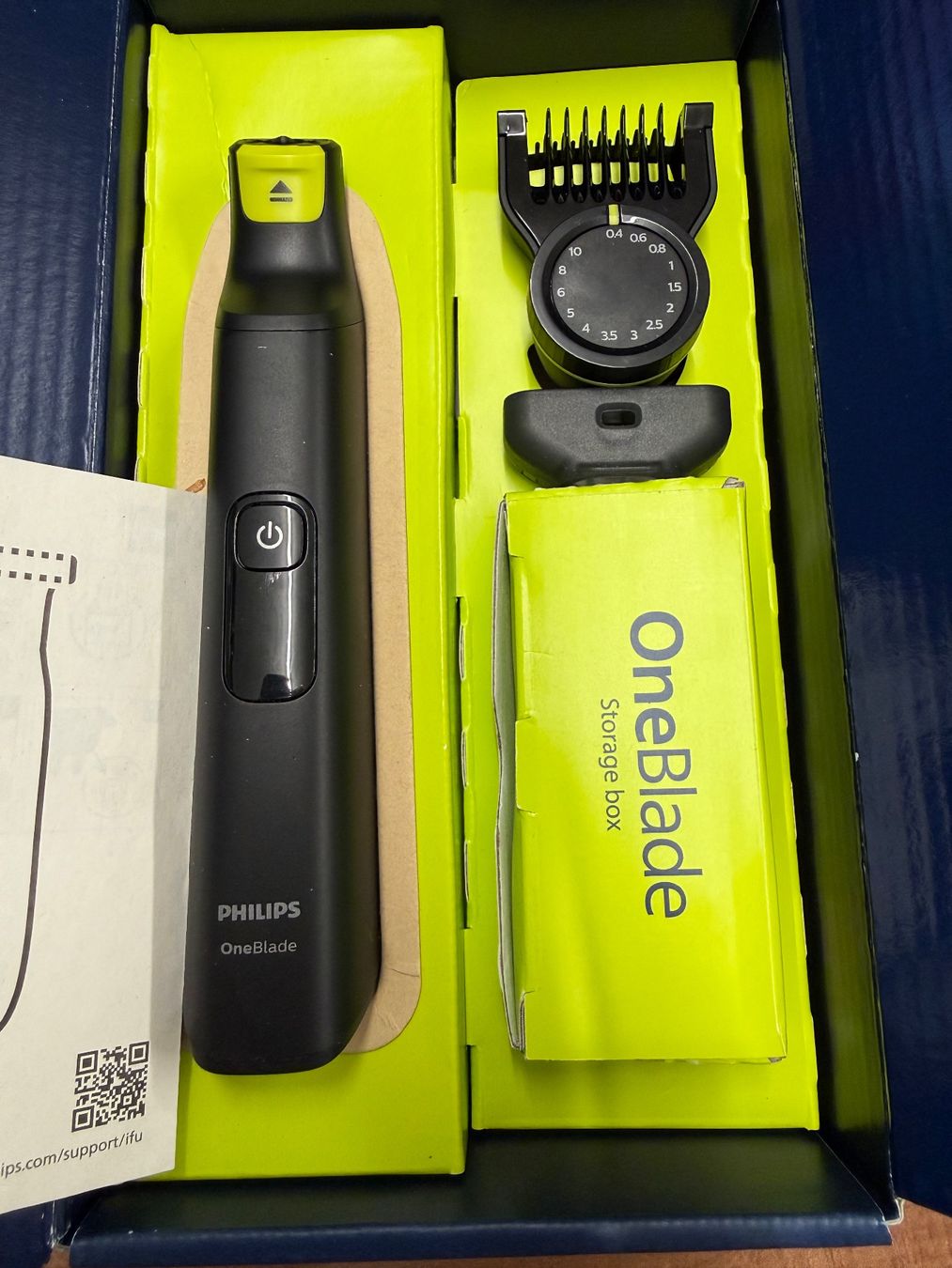 Philips Rasoi & Lamette da barba: Philips OneBlade Pro 360 Face Body – Usato da Aristau venduto da EvoSwiss3D 2