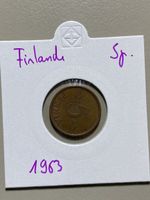 Finlande - 5 pennia - 1963
