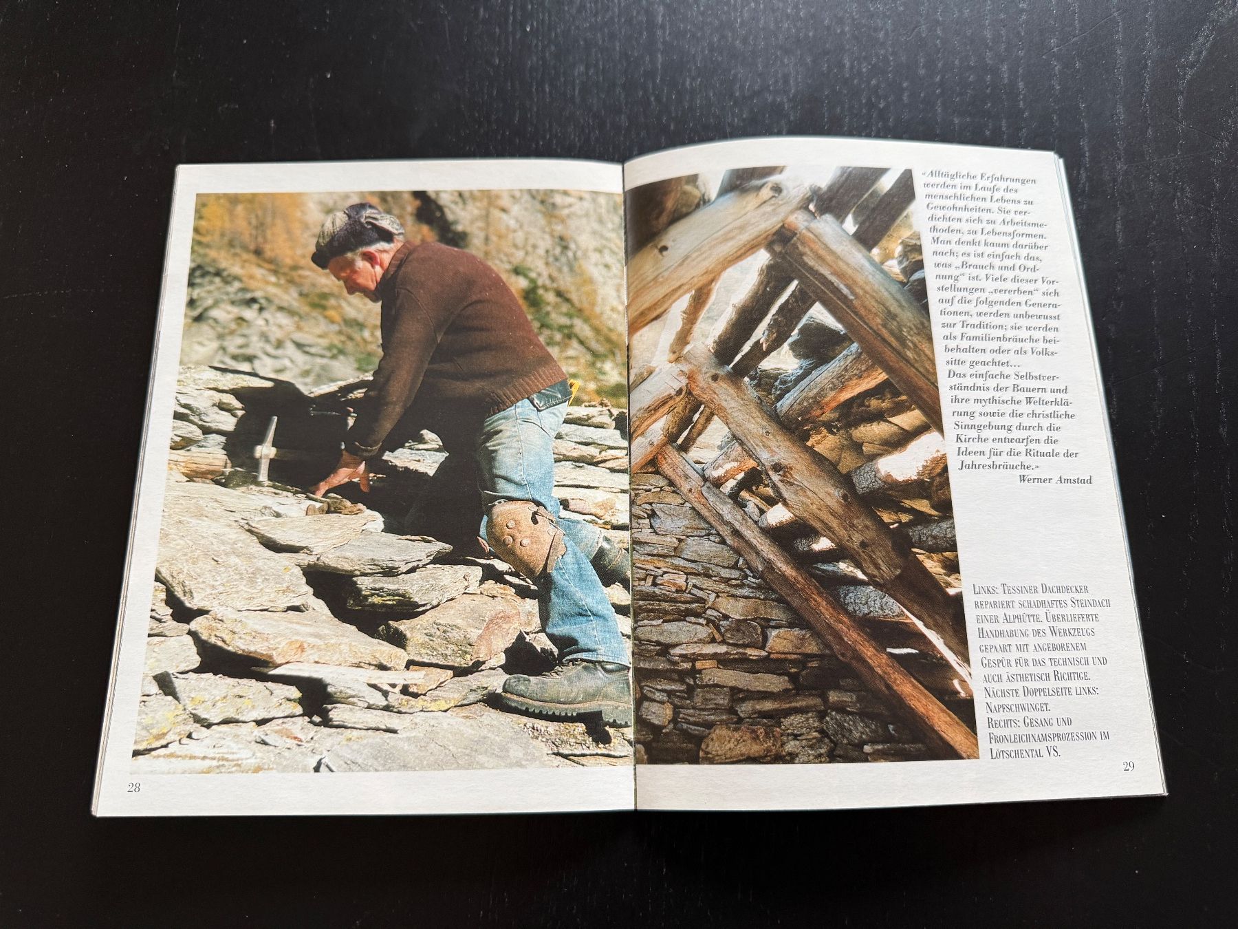 Livres: Bergleben: Einblick in das Leben der Schweizer Alpen – D'occasion à Erstfeld par Uhu1980 3