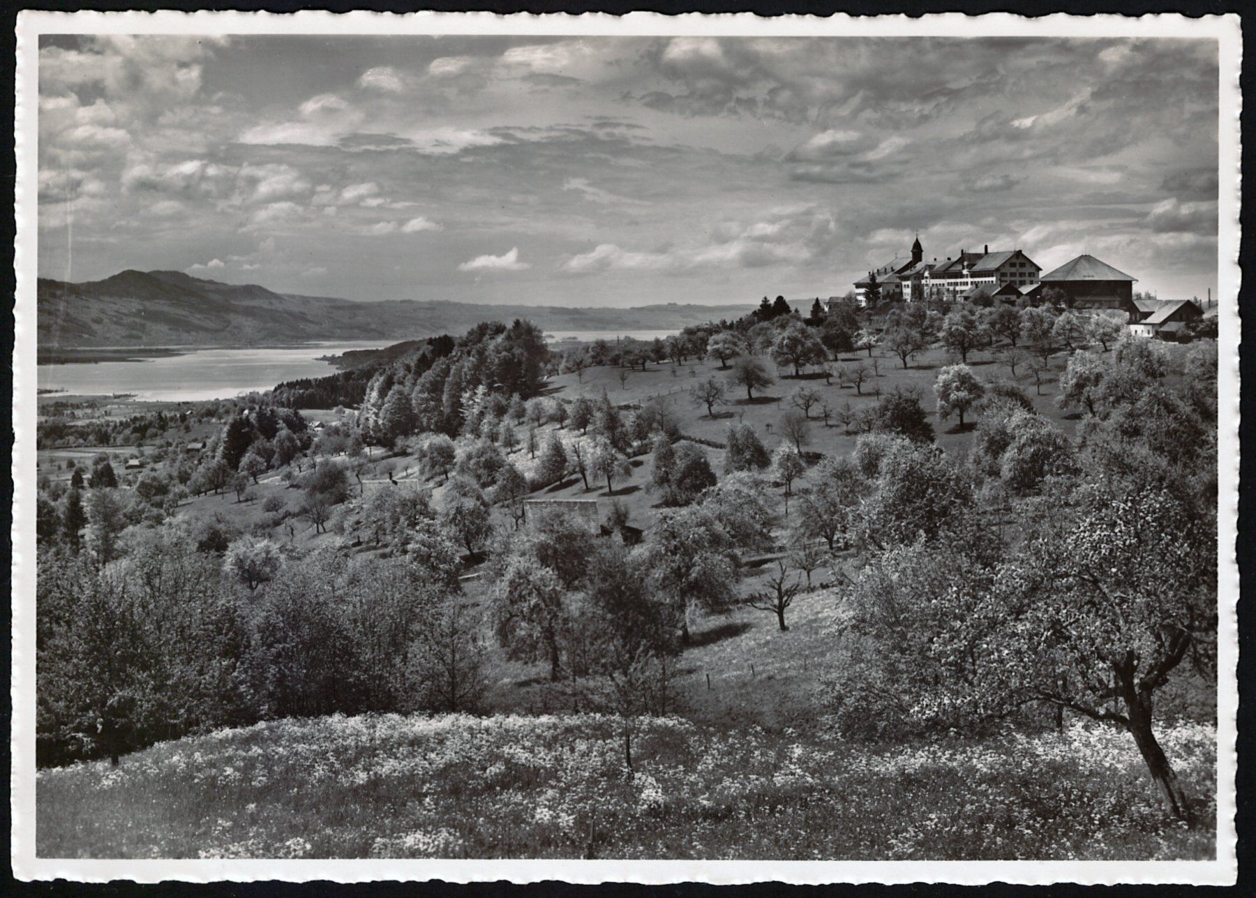 Cartoline postali: AK Kloster Berg Sion, Post Üetliburg, SG – Usato da Wittenwil venduto da Khunruedi