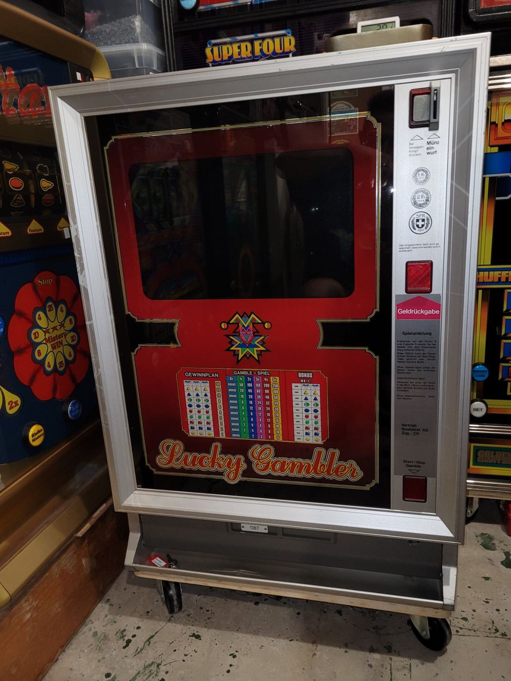 Slot Machine: Barcrest Lucky Gambler !! – Difettoso da Winznau venduto da Morphiplusus