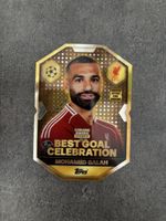 Mohamed Salah Topps Karte "Best Goal Celebration" Limited Ed