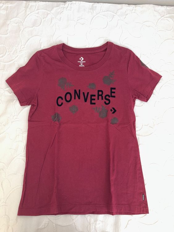 T shirt converse clearance bordeaux