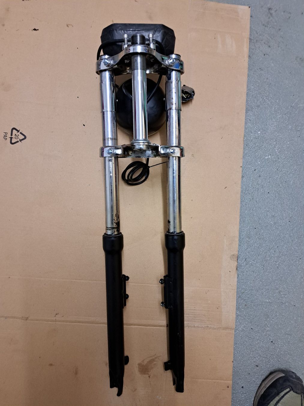 Ciclomotori: Mofa Gabel mit Lampe – Usato da Boswil venduto da Mriesen 2