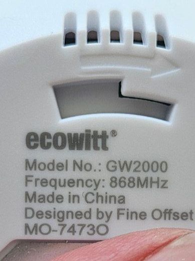 Altro per la casa: Station Météo Ecowitt GW2000 – Usato da Lausanne venduto da lionelCr3 1