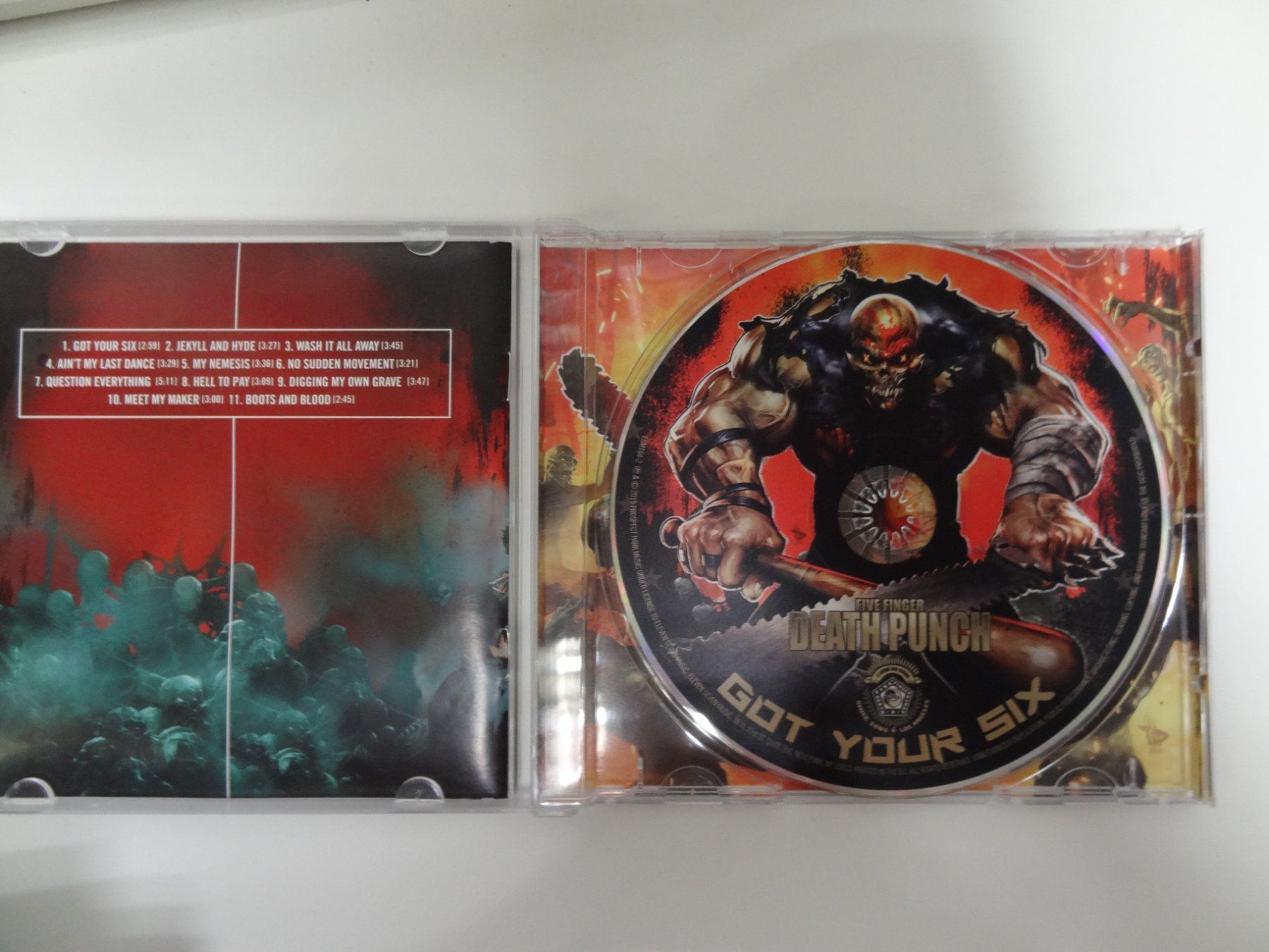 CDs: Five Finger Death Punch - Got Your Six CD, – Gebraucht aus luzern von musicandart 2