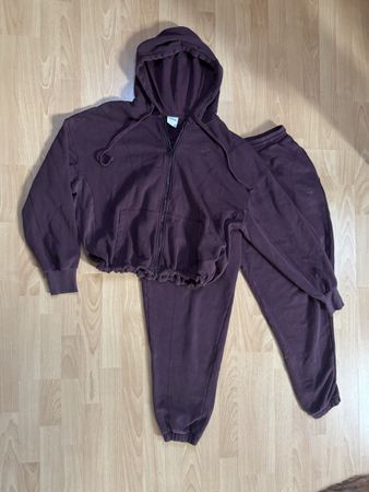 Gymshark Trainingsanzug Set dunkelrot