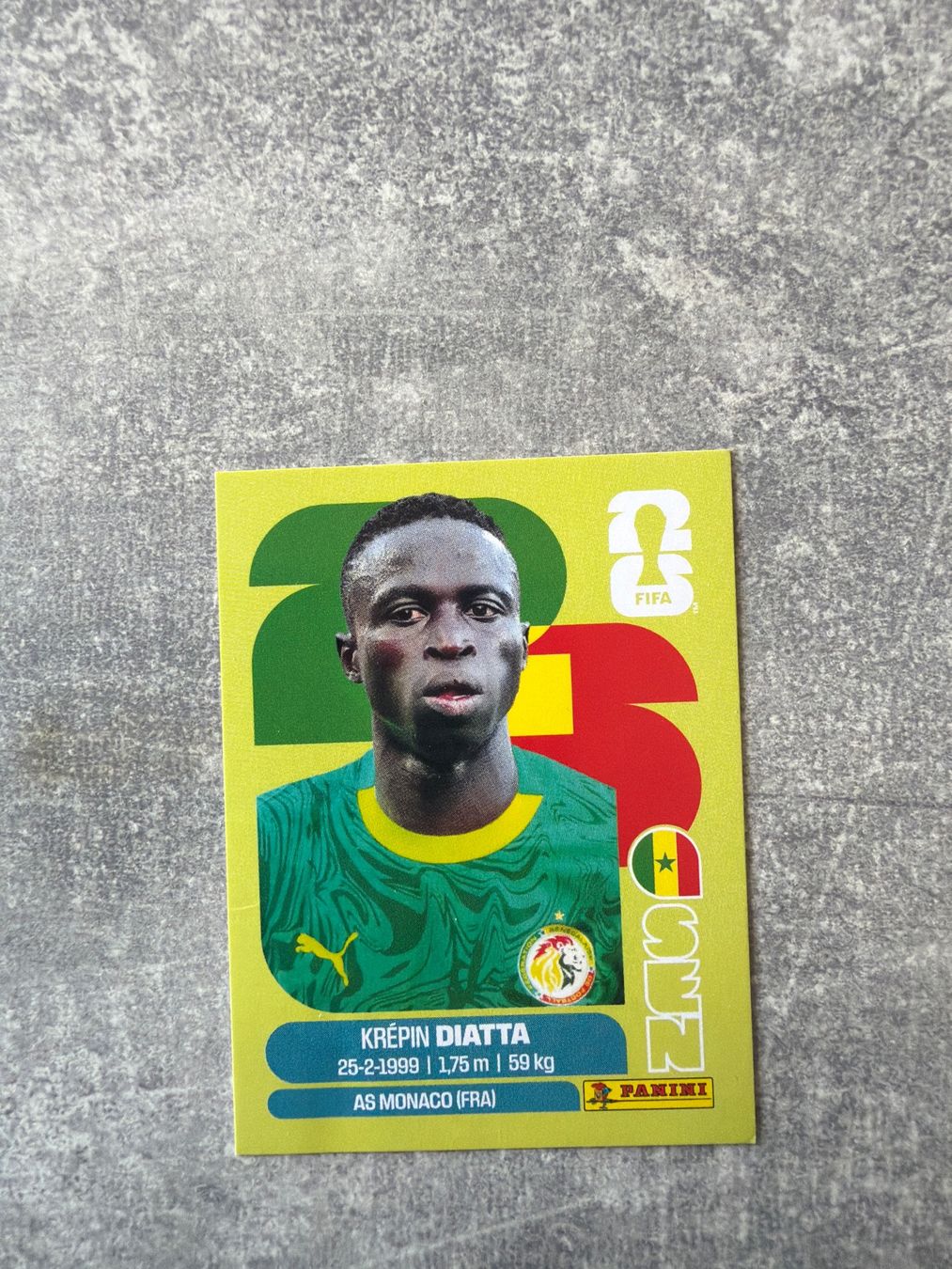 Panini Carte collezionabili: Panini Krèpin Diatta SEN20 – Usato da Pfeffingen venduto da Fantasy1971