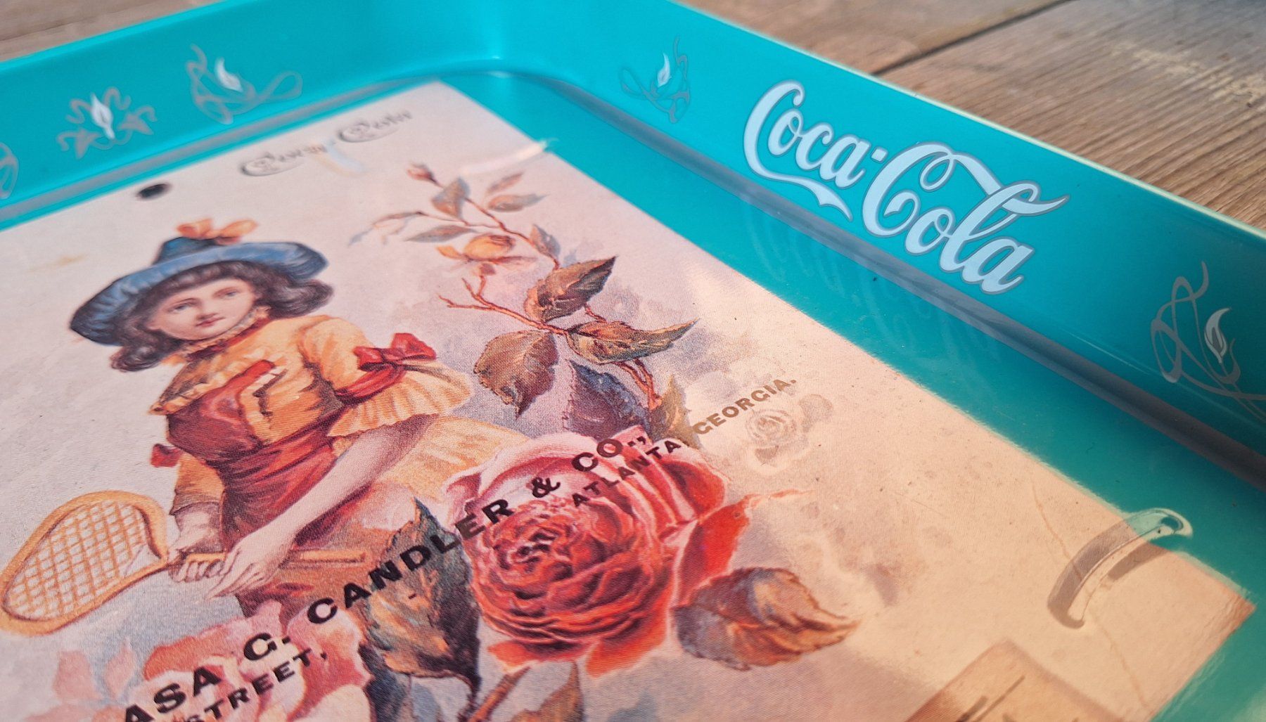 Plateaux: Coca-Cola Serviertablett blau – D'occasion à Weinfelden par JoeBaer 2
