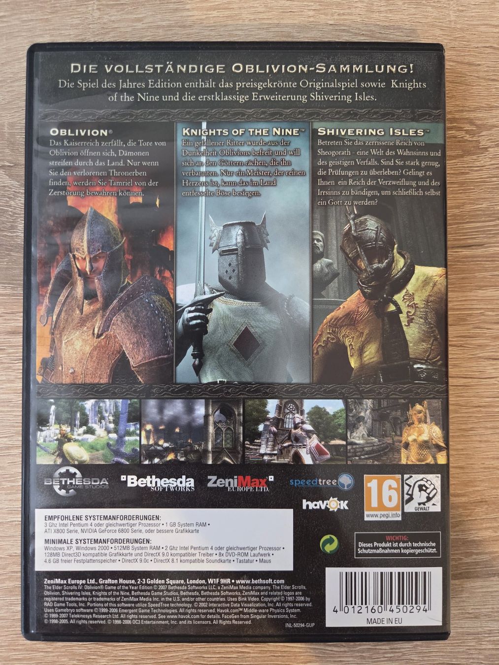 Spiele: The Elder Scrolls IV: Oblivion - GOTY Edition (German) - PC – Gebraucht aus Carouge GE von Franllo 1