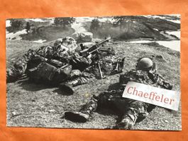 1971 Militär AK.  WK MG Schiessübung Schweizer Armee