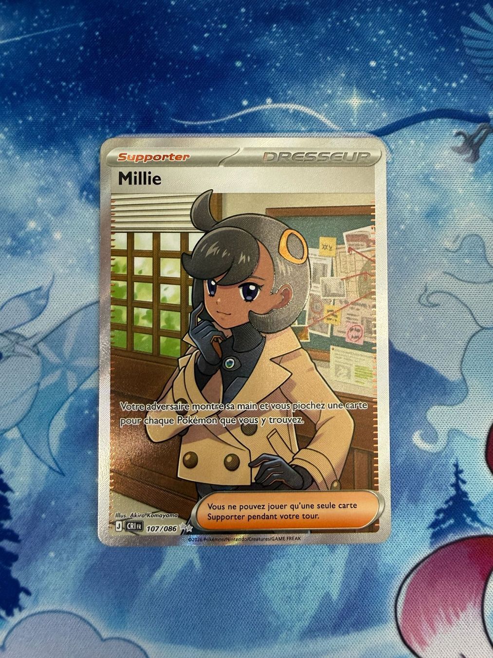 Pokémon Carte collezionabili: Millie FA - CRI 107 FR – Nuovo (secondo la descrizione) da Courgenay venduto da ScamBoxOff
