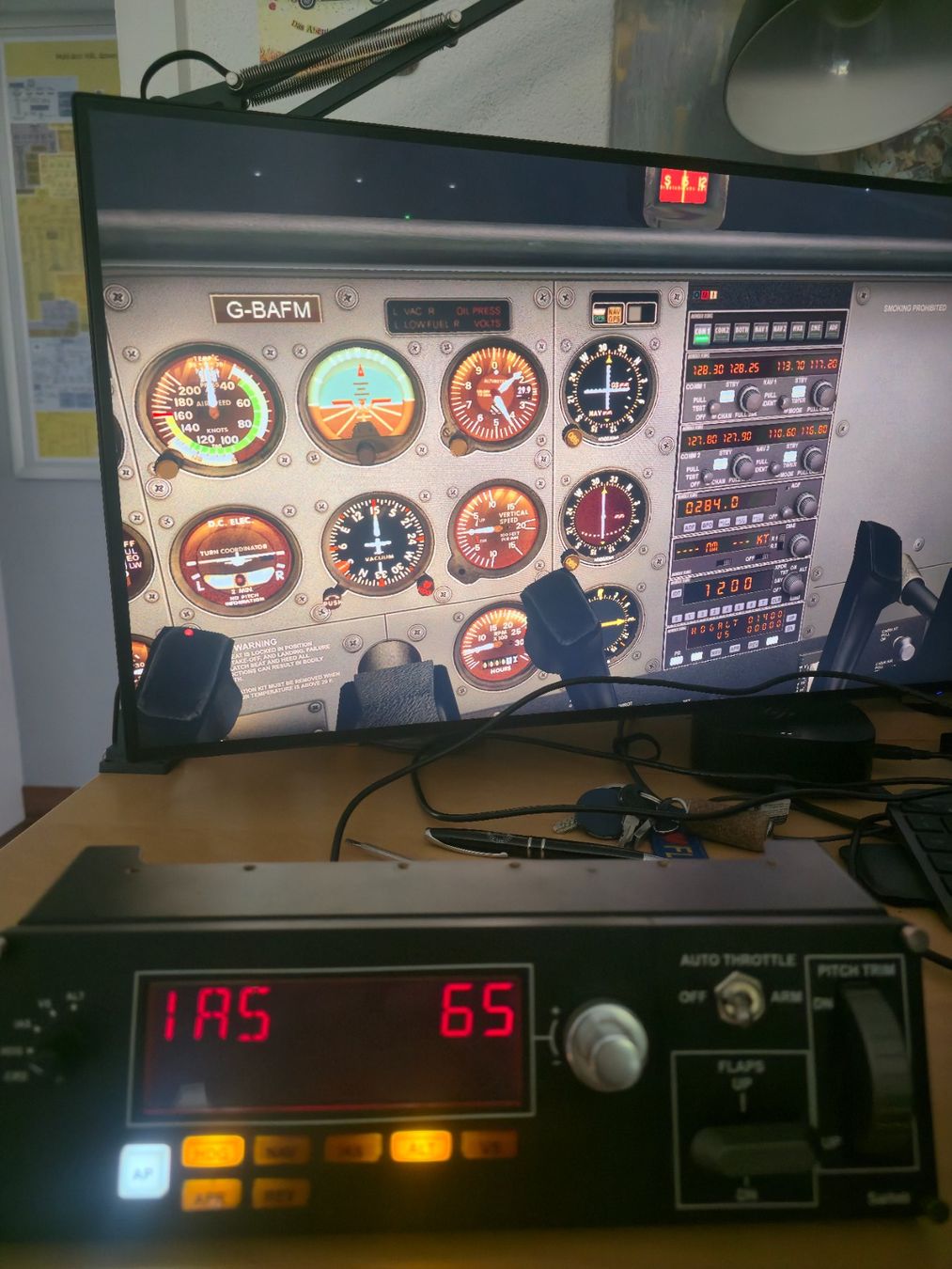 Saitek Manettes: Logitech G Saitek Pro Flight Multi Panel – D'occasion à Langnau am Albis par Thueppi 4