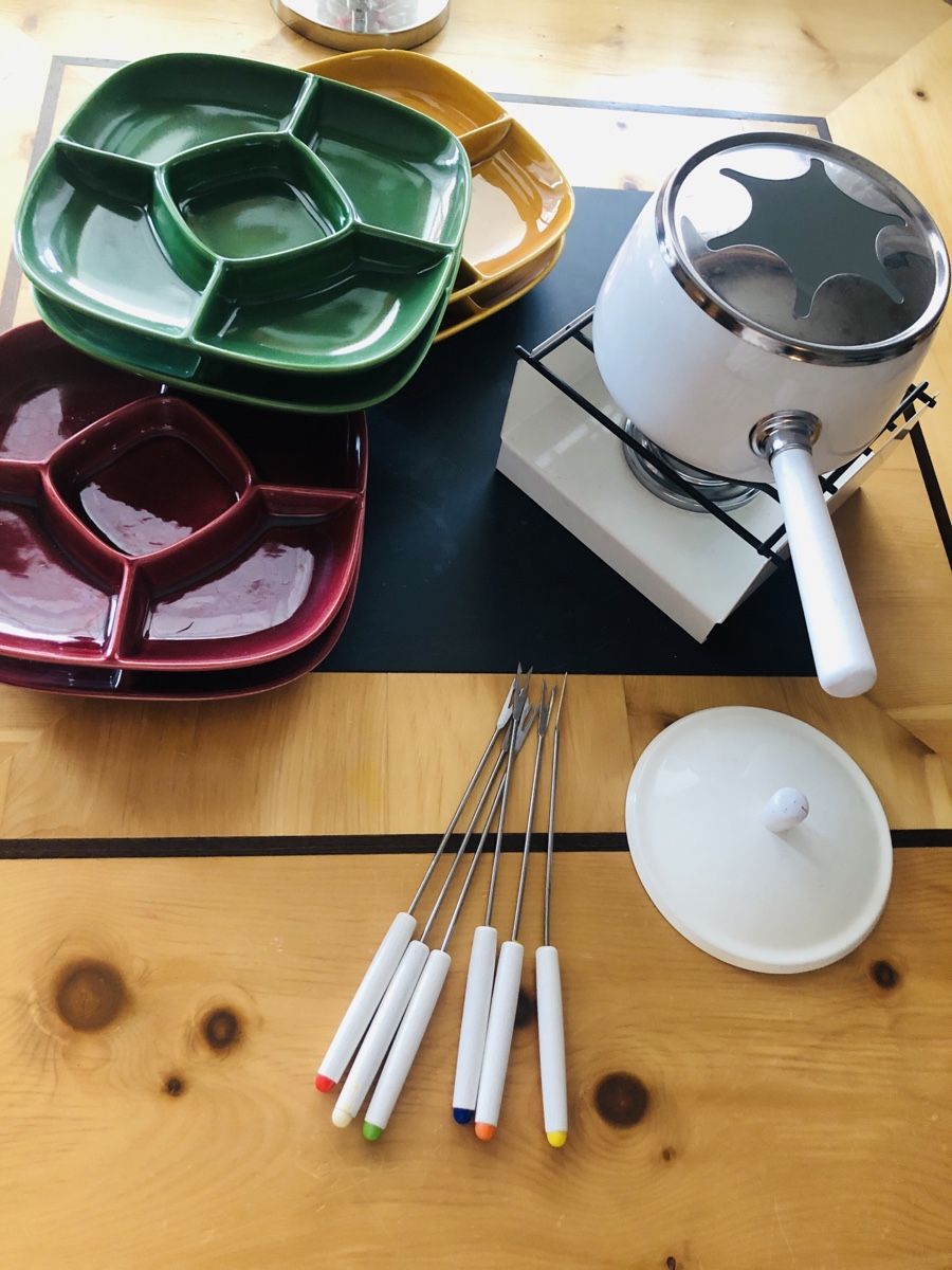 Geschirrsets: Fondue Bourguignon Set komplett – Gebraucht aus Basel von sch_9g6x