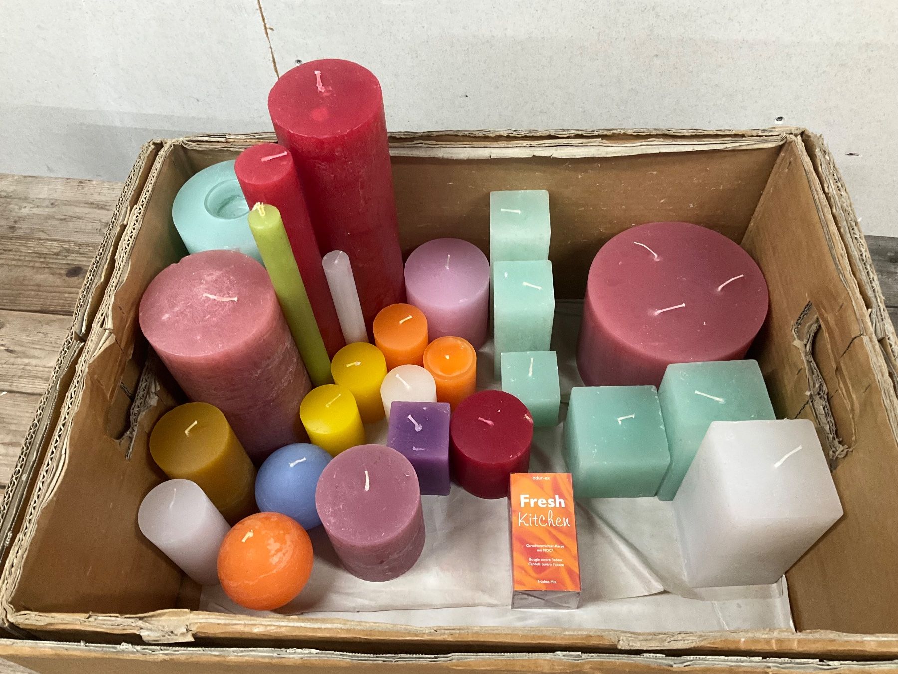 Candele: 328 Posten Raureifkerzen aus Liquidation – Usato da Derendingen venduto da Meisterstuecke 1