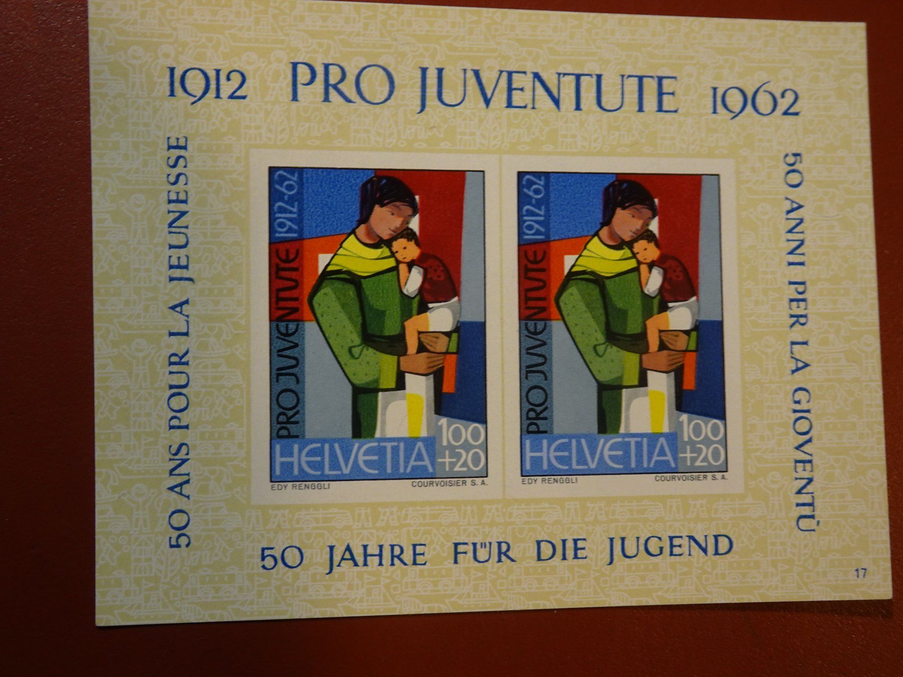 Tutti i francobolli: 1962, BLOCK PRO JUVENTUTE, POSTFRISCH – Nuovo (secondo la descrizione) da Eschenbach SG venduto da eDaisy
