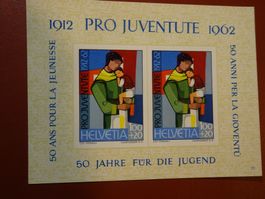 1962, BLOCK PRO JUVENTUTE, POSTFRISCH