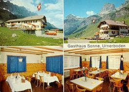 KLAUSEN Urnerboden, Gasthaus Sonne, Auto